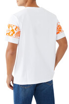 Tropical Band Comfort Cotton T-Shirt